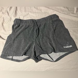 Women’s Reebok Ultra Soft French Terry Short in Gray